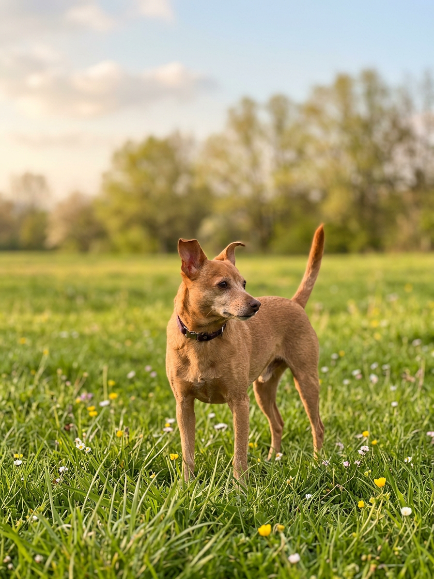 Nala im Frühling – selbstbewusst und klar