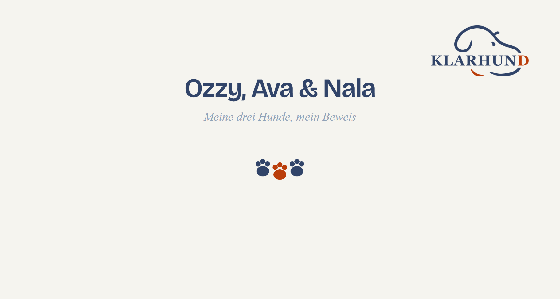 Ozza,Ava, Nala, meine Drei