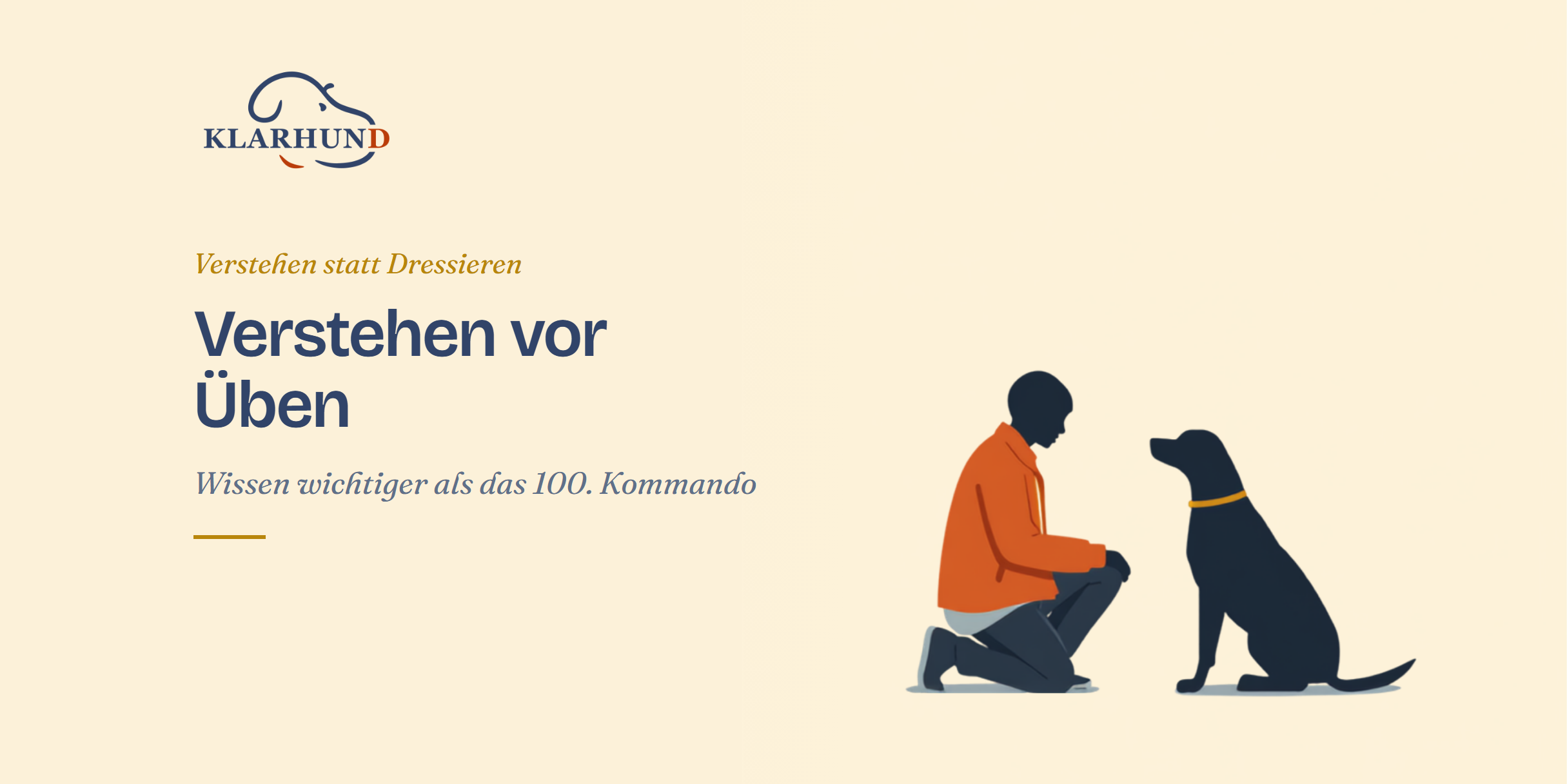 Verstehen vor Üben